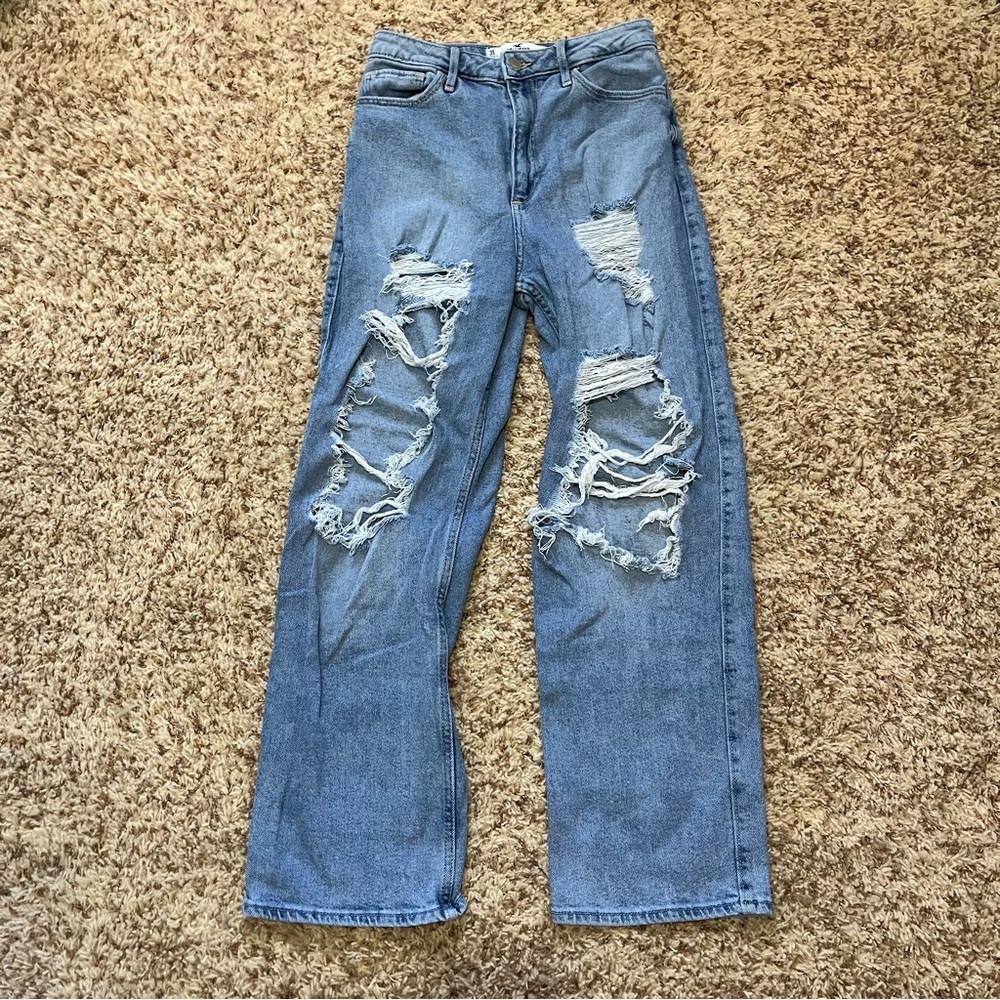 Hollister Ultra High-Rise Dad Jean